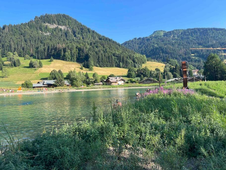 Praz Sur Arly - Proche Des Pistes Et De Megeve Apartment Luaran gambar