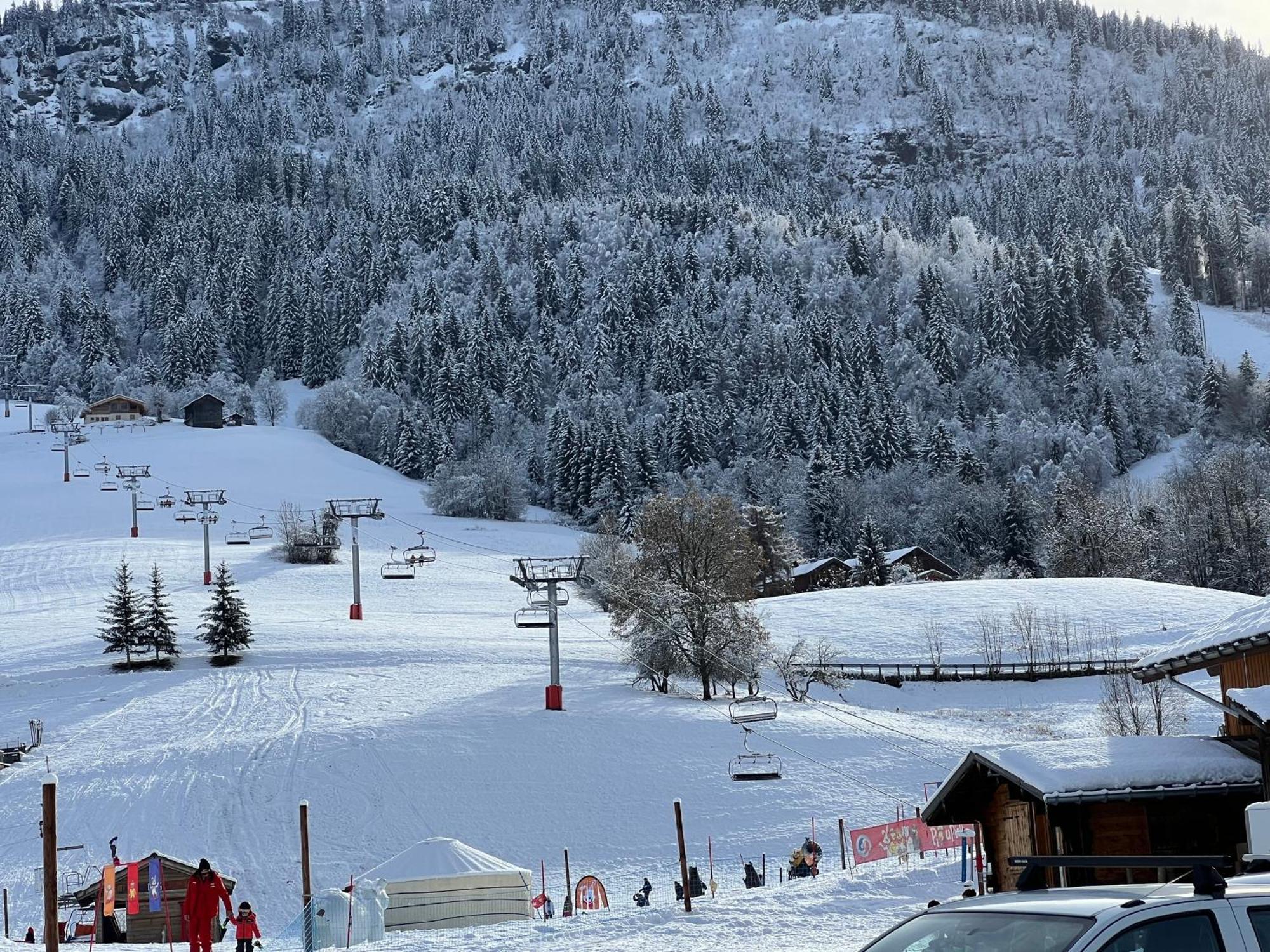 Praz Sur Arly - Proche Des Pistes Et De Megeve Apartment Luaran gambar