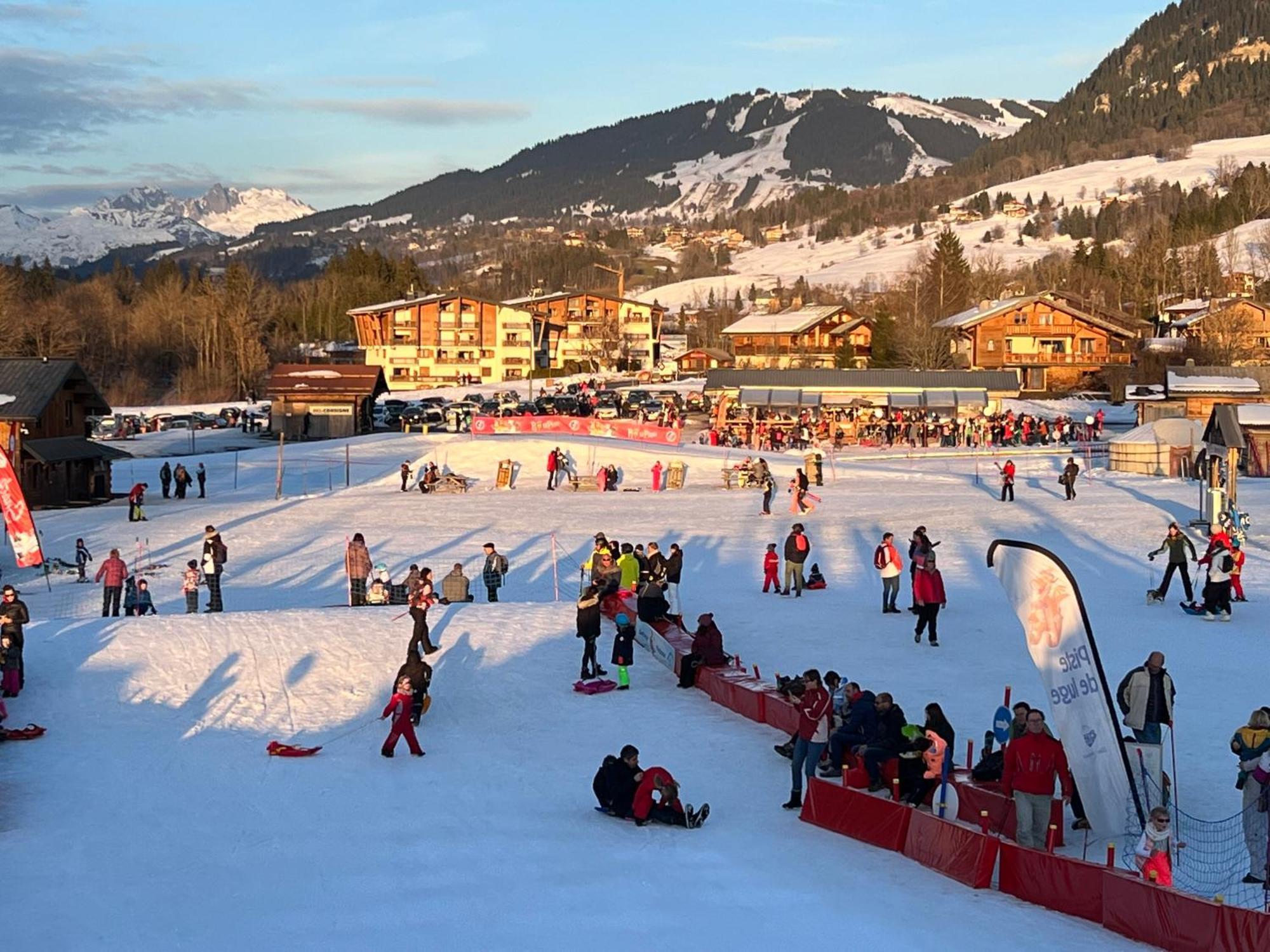 Praz Sur Arly - Proche Des Pistes Et De Megeve Apartment Luaran gambar